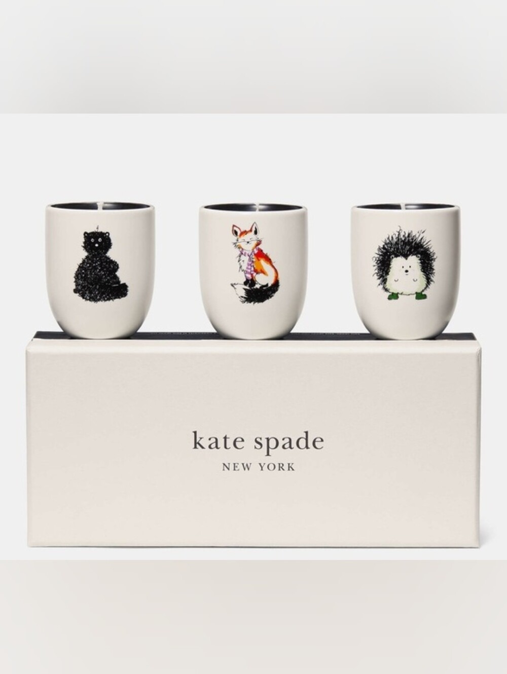 Kate Spade New York Critter Collection Candle Set - RETIRED NOVELTY!!